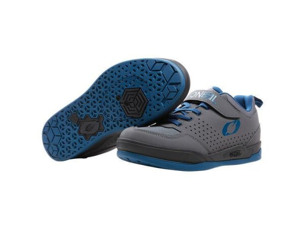 ONeal FLOW SPD Shoe gray/blue 39