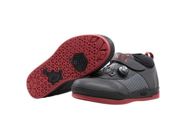 ONeal SESSION SPD Shoe gray/red 39