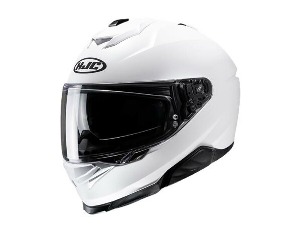 HJC i71 SOLID SEMI MATT PERL WEISS