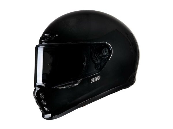 HJC V10 SOLID SCHWARZ