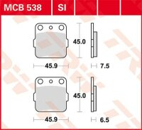 TRW Scheibenbremsbeläge Sinter-Offroad  MCB538SI