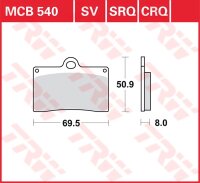TRW Scheibenbremsbelag MCB540TRQ
