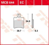TRW / Lucas Bremsbeläge MCB644EC (ab 50)