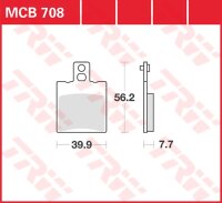 TRW Scheibenbremsbelag MCB708