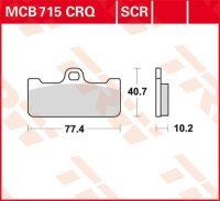 TRW Rennsportbelag Hyper-Carbon-Racing  MCB715CRQ