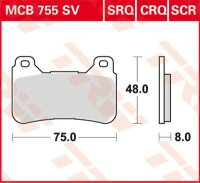 TRW Rennsportbelag Sinter-Carbon-Race  MCB755SCR  (N)
