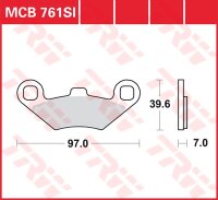 TRW Scheibenbremsbelag MCB761SI