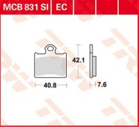 TRW Scheibenbremsbeläge Economy  MCB831EC   (N)