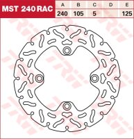 TRW RACING Bremsscheibe starr MST240RAC
