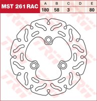 TRW Bremsscheibe starr MST261