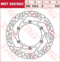 TRW RACING Bremsscheibe starr MST265RAC