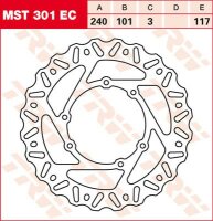 TRW Bremsscheibe  MST301EC