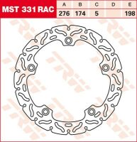TRW Bremsscheibe  MST331RAC