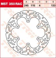 TRW Bremsscheibe  MST350RAC