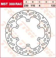 TRW Bremsscheibe  MST388RAC