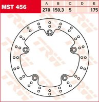 TRW Bremsscheibe  MST456