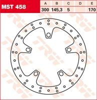 TRW Bremsscheibe  MST458