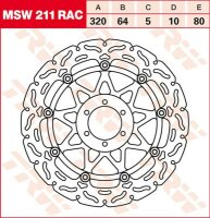 TRW Bremsscheibe  MSW211RAC