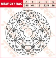 TRW Bremsscheibe  MSW217RAC