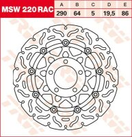 TRW Bremsscheibe  MSW220RAC