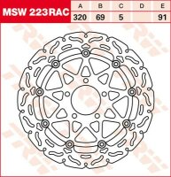TRW Bremsscheibe  MSW223RAC