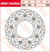 TRW Bremsscheibe  MSW246RAC