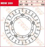 TRW Bremsscheibe  MSW269