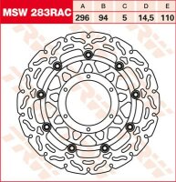 TRW Bremsscheibe  MSW283RAC
