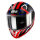 GIVI HPS 50.8 RACER Integral-Helm Graphic RACER glossy - weiß/rot/schwarz - Gr. 61/XL