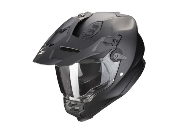 Scorpion ADF-9000 AIR SOLID Matt pearl Schwarz