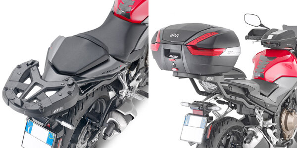 GIVI Topcase Träger für Monokey oder Monolock Koffer Honda CB500F (19-23)