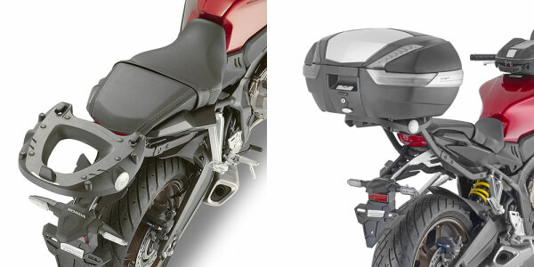 GIVI Topcase Träger für Monokey oder Monolock Koffer für Honda CB 650 R (21-23)