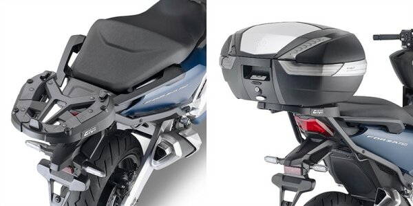 GIVI Topcase Träger für Monokey oder Monolock Koffer für Honda FORZA 750 (21-26)
