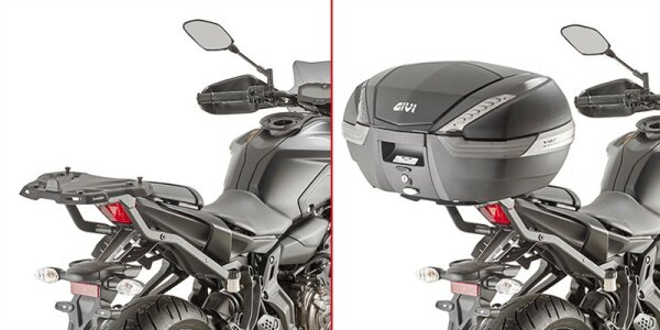 GIVI Topcase Träger für Monokey oder Monolock Koffer für Yamaha MT-07 (18-24)