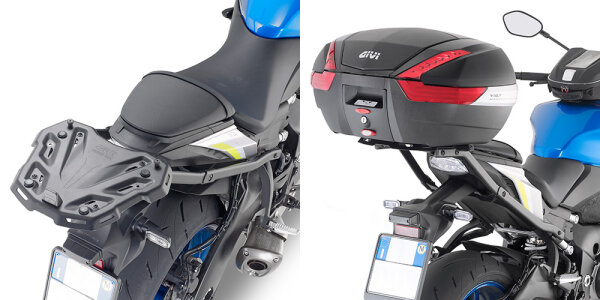 GIVI Topcase Träger für Monokey oder Monolock Koffer für Suzuki GSX S1000 (21-23)