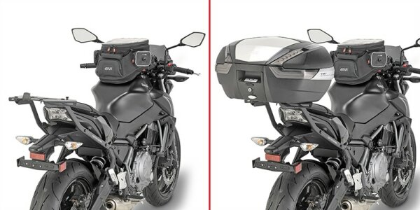 GIVI Topcase Träger für Monokey oder Monolock Koffer, für Kawasaki Z 650 (17-26), Z 650 S (26)