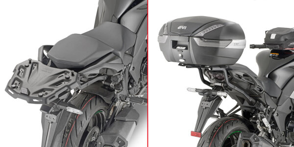 GIVI Topcase-Träger für MONOKEY® oder MONOLOCK® Koffer f. Kawasaki Ninja 1000 SX (20-24)/1100 SX (25-26)