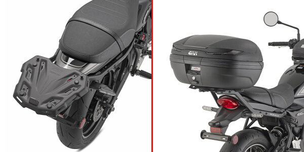 GIVI Topcase-Träger für MONOKEY® oder MONOLOCK® Koffer für Kawasaki Z 650 RS (22-26)