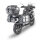 GIVI Seitenkoffer-Träger für Monokey Koffer für CF Moto 800 MT (22-26)