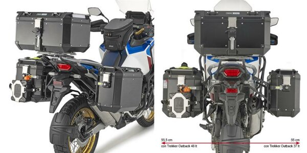 GIVI Seitenkoffer-Träger ONE-FIT MONOKEY®CAM für verschiedene Honda Modelle (s. Beschreibung)