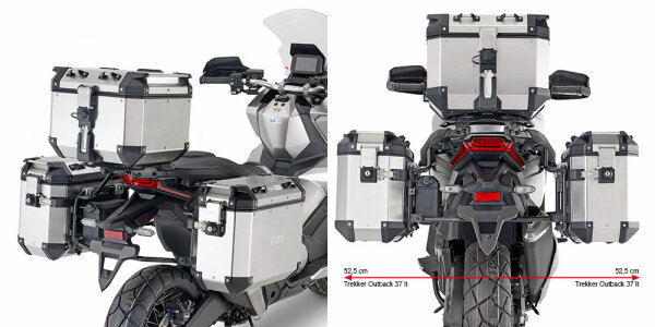 GIVI Seitenkoffer-Träger PL ONE-FIT MONOKEY®CAM für Honda X-Adv 750 (21-26)