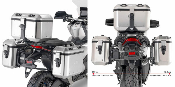 GIVI Seitenkoffer-Träger PL ONE-FIT MONOKEY® für Honda X-Adv 750 (21-26)
