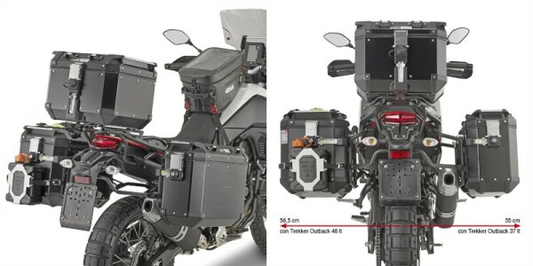 GIVI Seitenkoffer-Träger ONE FIT Monokey CAM, für Yamaha Ténéré 700 (19-24), 700 World Raid (22-25)