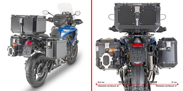 GIVI Seitenkoffer-Träger ONE-FIT MONOKEY®CAM für Triumph Tiger 1200 GT/GT PRO (22-25)
