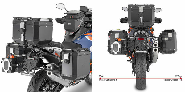 GIVI Seitenkoffer-Träger PL ONE-FIT MONOKEY®CAM für KTM 1290 Super Adventure R/S (21-23)