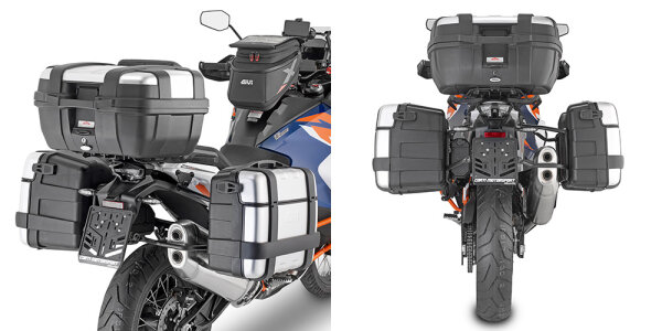 GIVI Seitenkoffer-Träger PL ONE-FIT MONOKEY®, für diverse KTM Modelle, Siehe unten