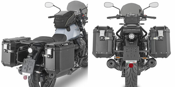 GIVI Seitenkoffer-Träger PL ONE-FIT MONOKEY®CAM für Moto Guzzi V7 850 Stone/Special (21-23)