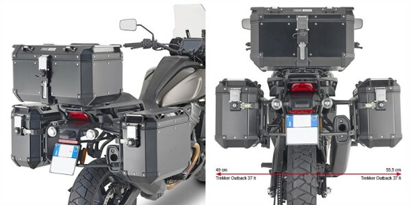 GIVI Seitenkoffer-Träger PL ONE-FIT MONOKEY®CAM, für Harley Davidson Pan America 1250 (21-25)
