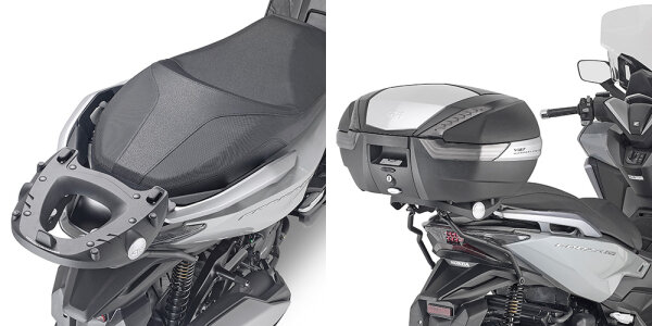GIVI Topcase Träger für Monolock oder Monokey Koffer für Honda FORZA 125 / 350 (21-22)
