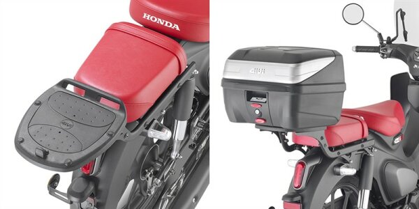 GIVI Topcase Träger für Monolock Koffer für Honda Super Cub C125 (22-25)